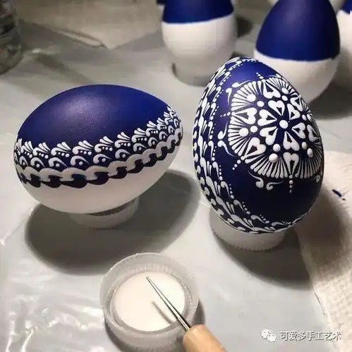 洗干净的鸡蛋壳原来这么有用,几支画笔就能带给你无限的创造力,太厉害了