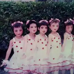 欢乐颂五美童年旧照曝光,怎么差别这么大
