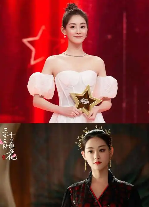 杨幂旗下四朵花,热巴最火李溪芮腿最长,唯独她不红
