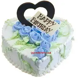 ,蓝色爱恋,美味蛋糕,生日蛋糕,鲜奶蛋糕,时尚鲜花网
