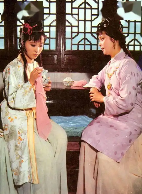 1987版红楼梦林黛玉未公开剧照,永远的林妹妹
