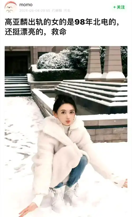 52岁高亚麟被曝孕期家暴,出轨26岁长腿美女,家有儿女被牵连
