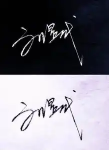 帮我设计个艺术签名好吗

