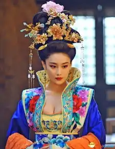 武则天曝美艳剧照张馨予酥胸半露面若桃花
