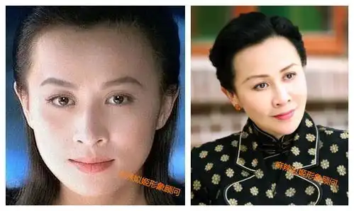 刘嘉玲,年轻时候漂亮没识别度中年有识别度却俗气,why
