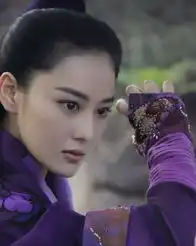 陈妍希晒小龙女最新剧照新神雕侠侣赵丽颖陈晓片场亲密照

