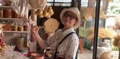 59岁李赛凤近况,离婚后独居已回国生活,如今种菜逛市场很惬意
