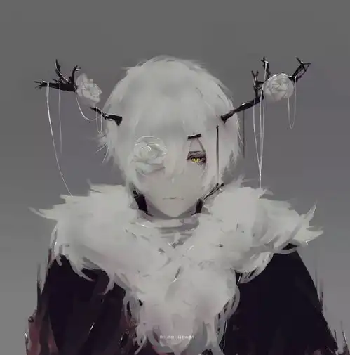 暗黑系少女画师aoiogata真的是炒鸡喜欢这个画风
