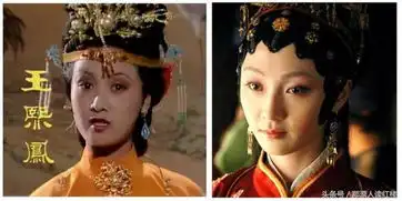 87版与10版红楼梦十二正册女子剧照pk
