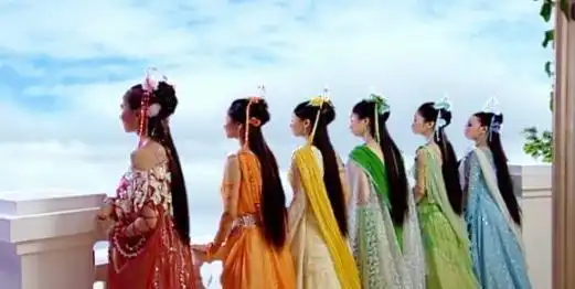 欢天喜地七仙女刘洋凭借大公主走红,为公益义卖项链
