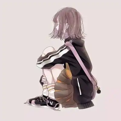 粉色系女生头像动漫萌二次元少女心头像系列
