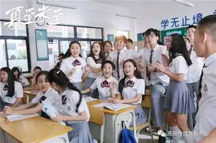 夏至未至曝校园版海报浅川小分队暑期档不见不散
