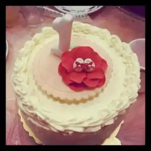 翻糖奶油生日蛋糕
