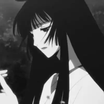 头像动漫女生黑暗系女生