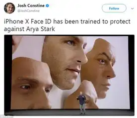 双语iphonex面部识别遭恶搞防偷窥面罩问世
