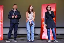 秦海燕携找到你出席北京大学生电影节获推委会推荐影片奖
