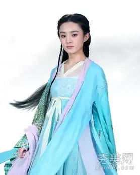 花千骨赵丽颖激萌剧照古装造型迷倒霍建华

