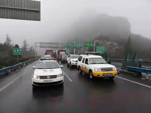 河南暴雪有人在高速堵车超10公里河南暴雪来临后部分高铁飞机延误或停运,多条高速公路关闭,雪夜有人堵路上
