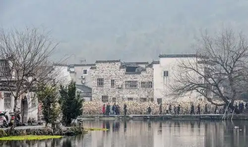 安徽宏村爸爸去哪儿取景地,水墨画般的古村落,古韵浓生活慢
