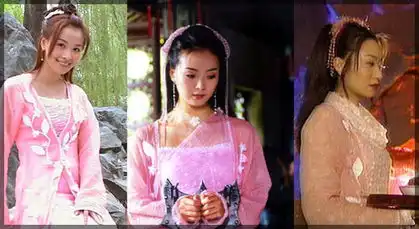 倚天屠龙记服装道具很穿越看古装美女大撞衫
