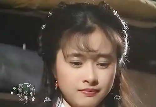 最美钟灵何美钿,从天龙八部中走出的小花旦

