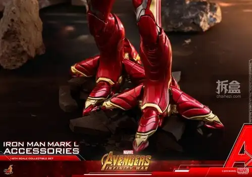 hottoys漫威电影复仇者联盟3无限战争钢铁侠mk5016配件包
