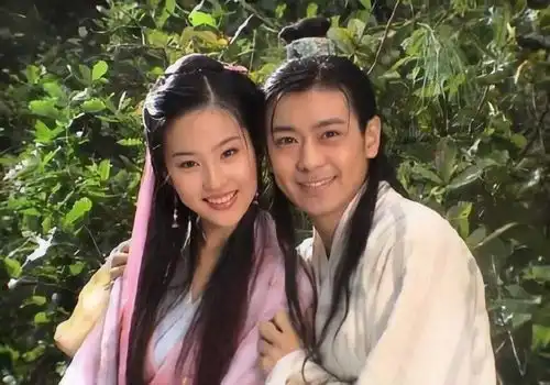 林志颖晒天龙八部旧照原来段誉初见神仙姐姐的表情是这样
