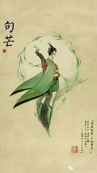 大鱼海棠人物插画高清手机壁纸图片
