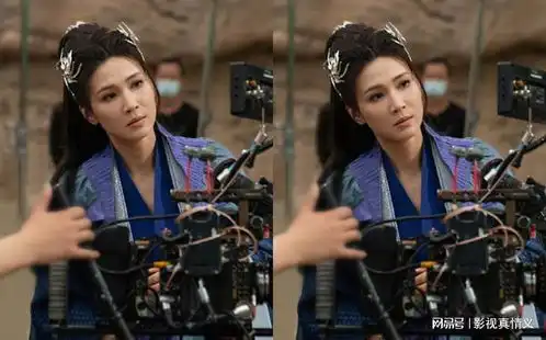 与君初相识新年主演剧照,任嘉伦衣服贵气,热巴低头看剧本真美