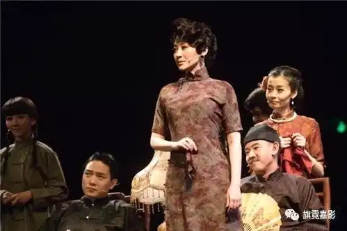 许晴穿印花民族风旗袍演绎民国时期上海名妓凄美之歌
