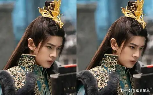 与君初相识新年主演剧照,任嘉伦衣服贵气,热巴低头看剧本真美