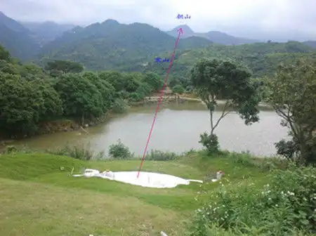 古代墓葬风水结构图
