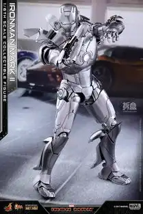 hottoys16压铸合金钢铁侠mk2
