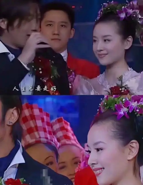上海这一夜,被又矮又老的董洁惊艳,不站c位却艳压热巴金晨

