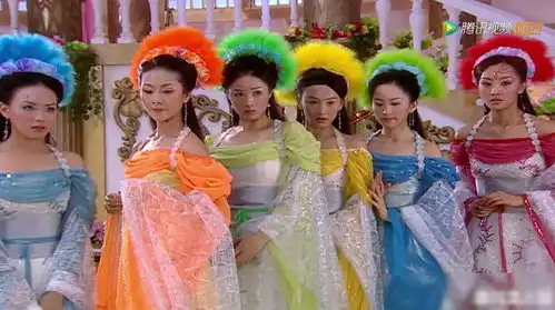 欢天喜地七仙女中,七仙女的穿衣有多时尚丝线做舞衣银耳边做领
