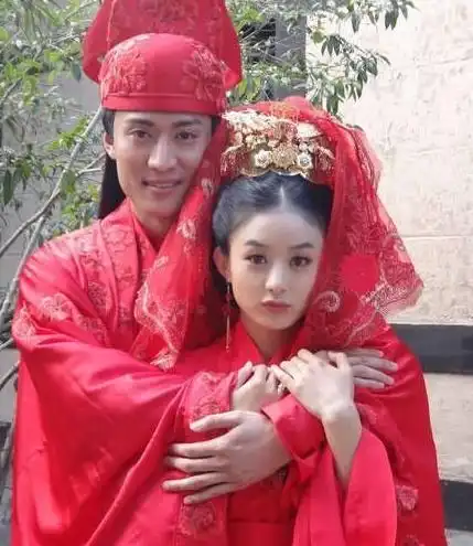 赵丽颖和6大男星的结婚照图4最般配,图6很多人都没见过
