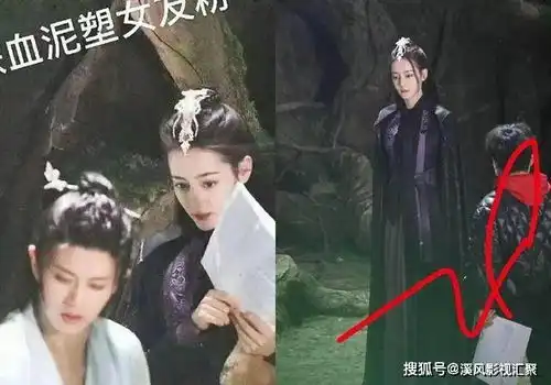 与君初相识红衣热巴好美,生图路透颜值好高,任嘉伦的白衣不错