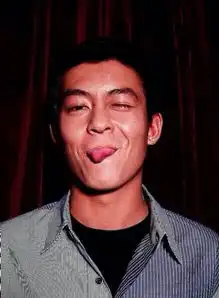 老照片,陈冠希的搞笑表情