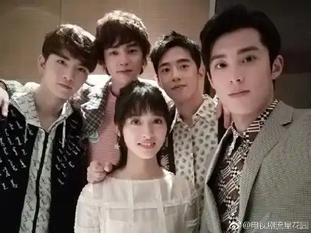新版f4都是高颜值小鲜肉小s确定客串演出新流星花园
