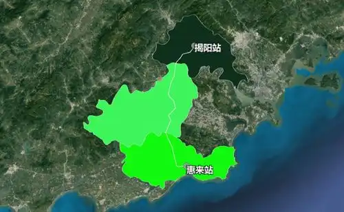 祝福广东人,揭秘揭惠揭阳惠来铁路站点与线路与高清规划图
