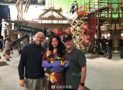 组图花木兰武术替身照片曝光和刘亦菲贴脸合照关系亲密