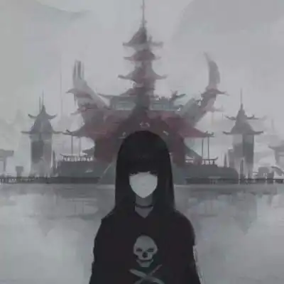 动漫异瞳少女头像红眼睛病女头像好看但不恐怖

