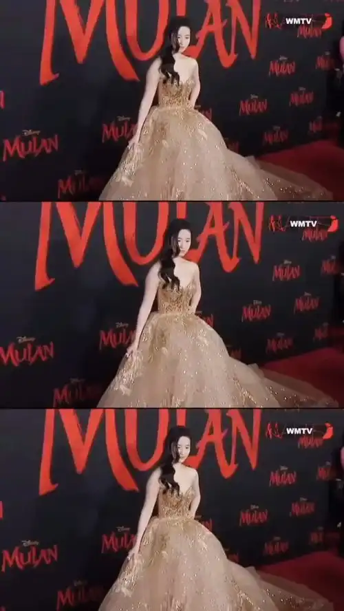 刘亦菲花木兰首映典礼美艳十足
