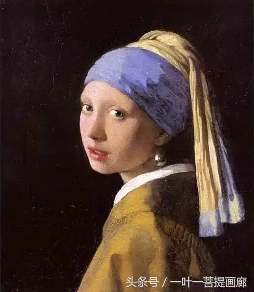 戴珍珠耳环的少女剧照维梅尔
