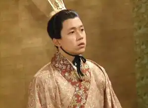 潘粤明18岁青涩剧照曝光三国演义中出演吴景帝孙休
