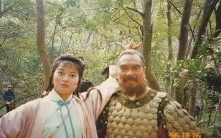 97版天龙八部幕后剧照,最抢镜的永远是阿朱姑娘
