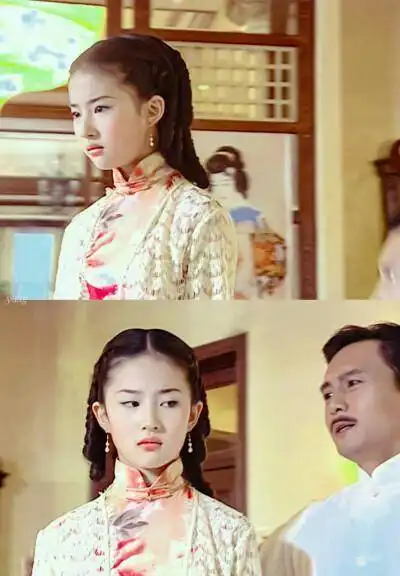 不愧是神仙姐姐刘亦菲,15岁出演金粉世家17年前旗袍造型惊艳了时光