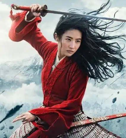 刘亦菲花木兰最新剧照,红衣盔甲,拔剑沙场,太飒太惊艳了