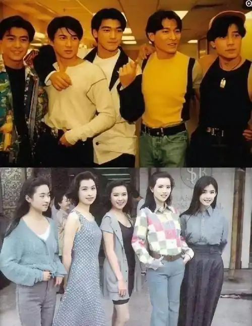ai修复旧照片,那个年代的香港真是群英荟萃芳华绝代