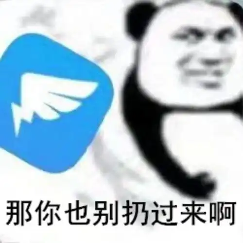 那你也别扔过来啊钉钉熊猫头表情包熊猫过来表情